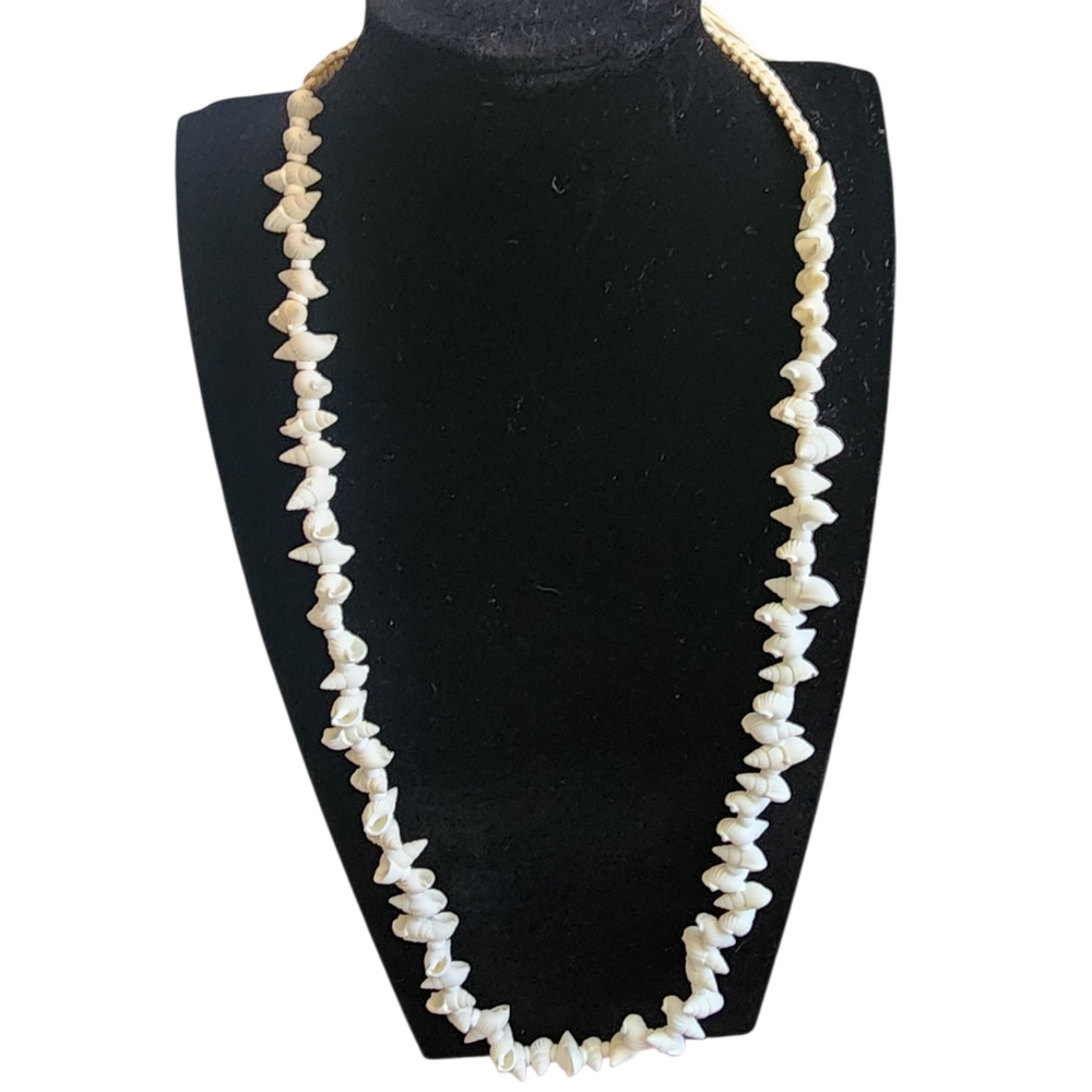 Free People Cream Beaded Necklace - Picture 3 of 6